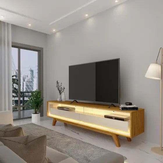 Rack Requinte com Led 1.72m de Largura - Gelius